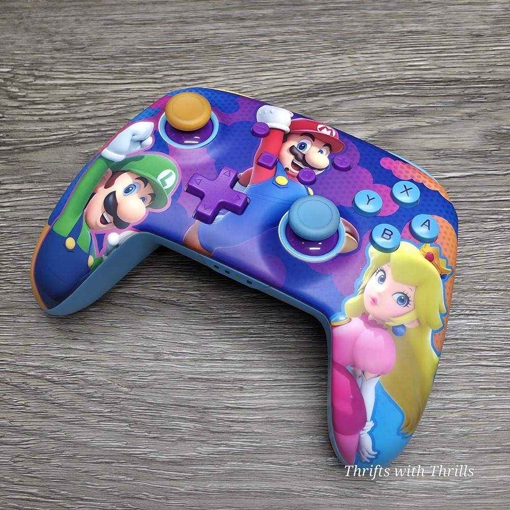 PowerA Enhanced Wireless Controller - Nintendo Switch 1 & 2 - Mario Color Splash - Picture 3 of 16